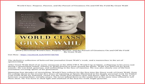 Leadership, Legacy, And The Pursuit Of Greatness